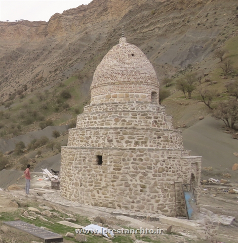 آغار فصل دوم مرمت مقبره امامزاده احمدبن نوروزعلی شهرستان خرم آباد